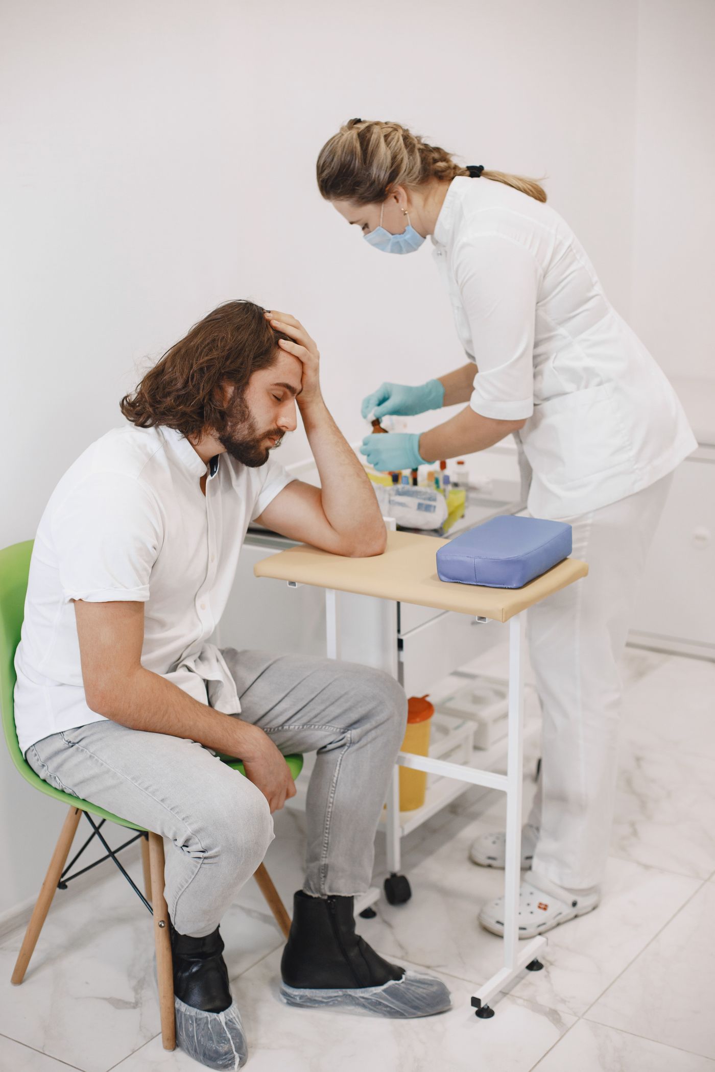 Healthcare professional involved in patient care