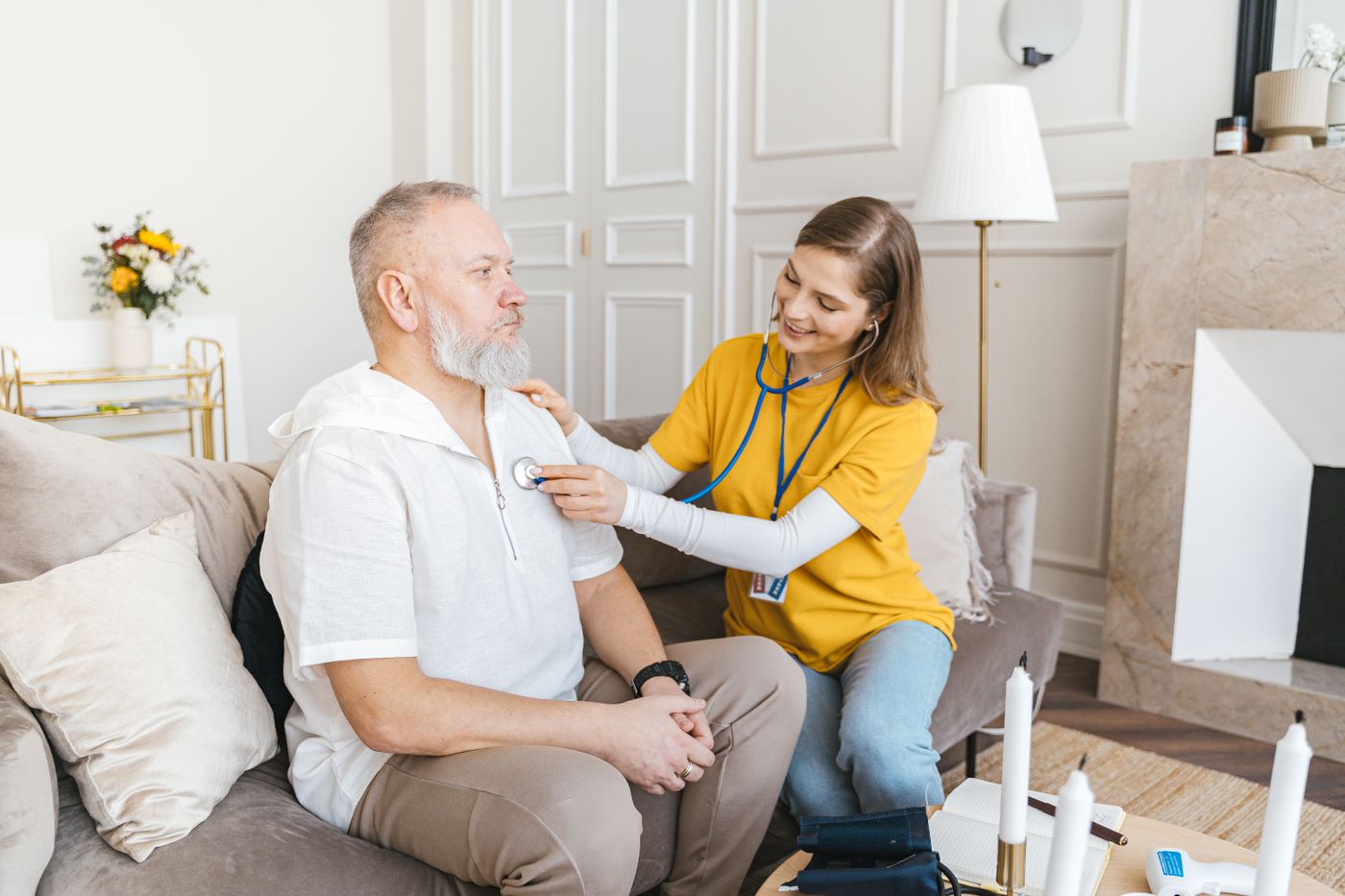 Healthcare professional involved in patient care